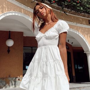 Daniela Mini Dress White