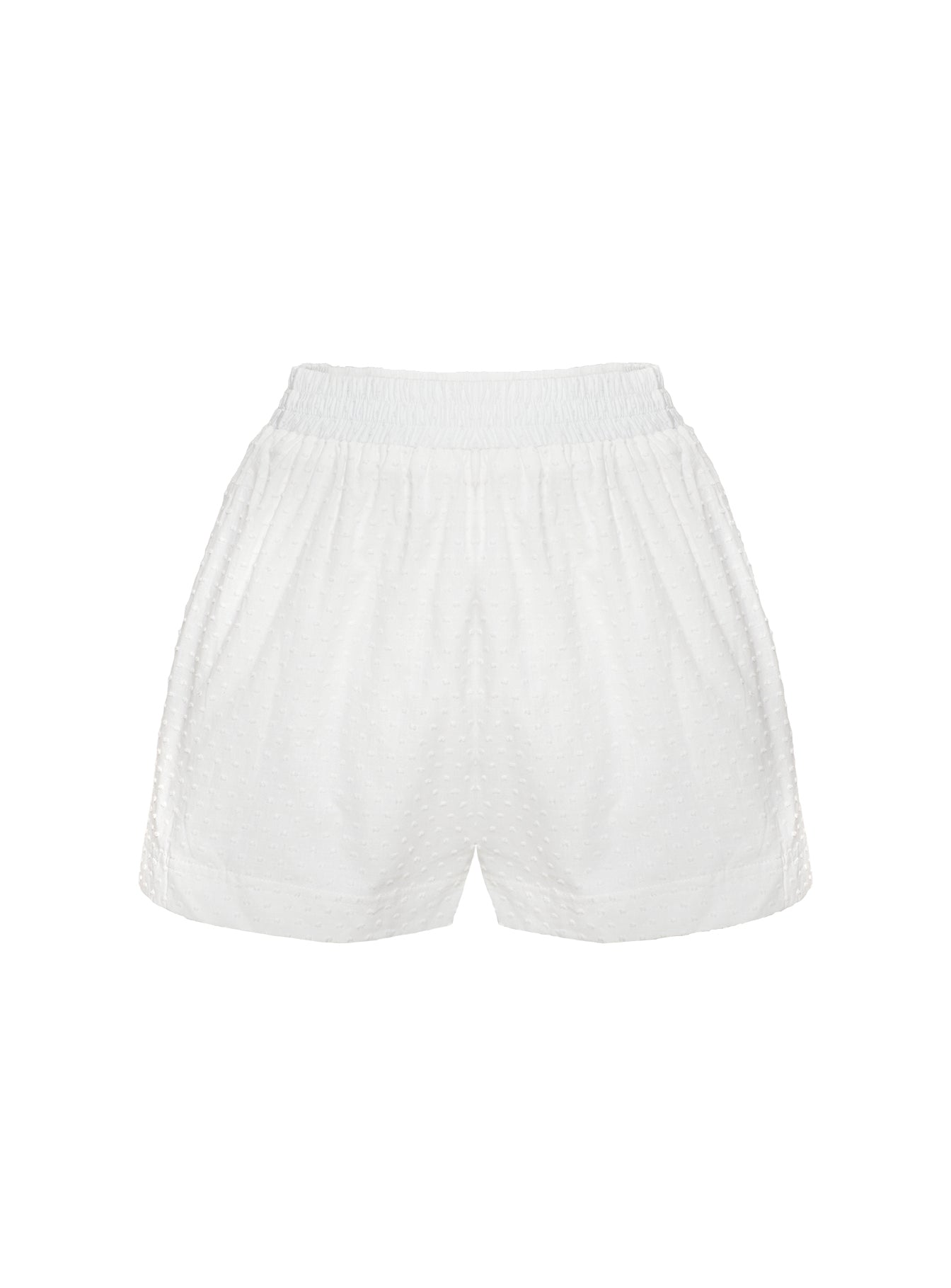Dobby Shorts White - Image 5