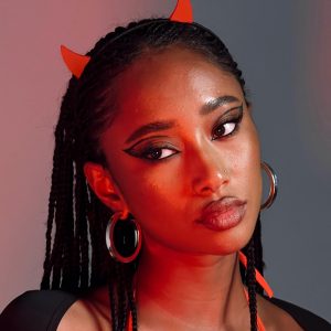 Dare Devil Costume Headband Red