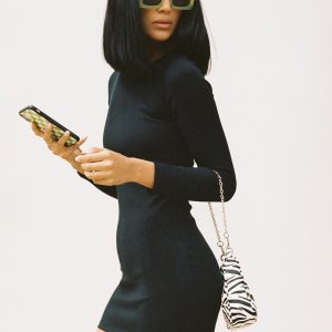 Dear Jane Mini Dress Black