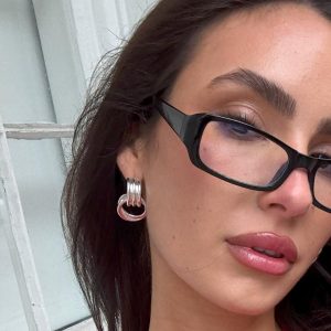 Second Guessing Earrings Silver