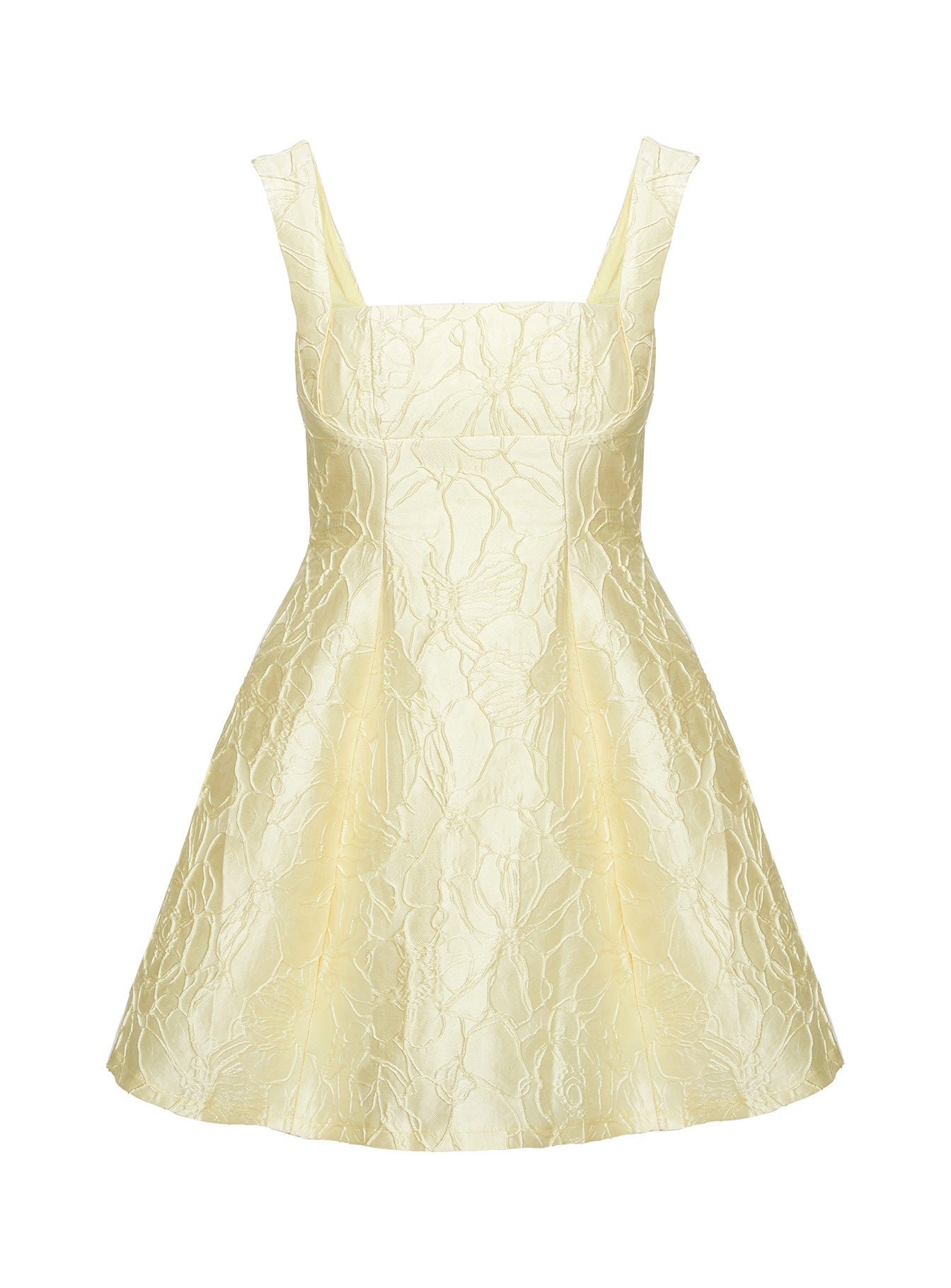 Eloquent Mini Dress Light Yellow - Image 5