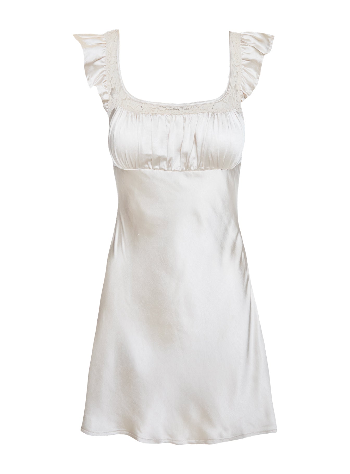 Ever After Mini Dress Cream - Image 5