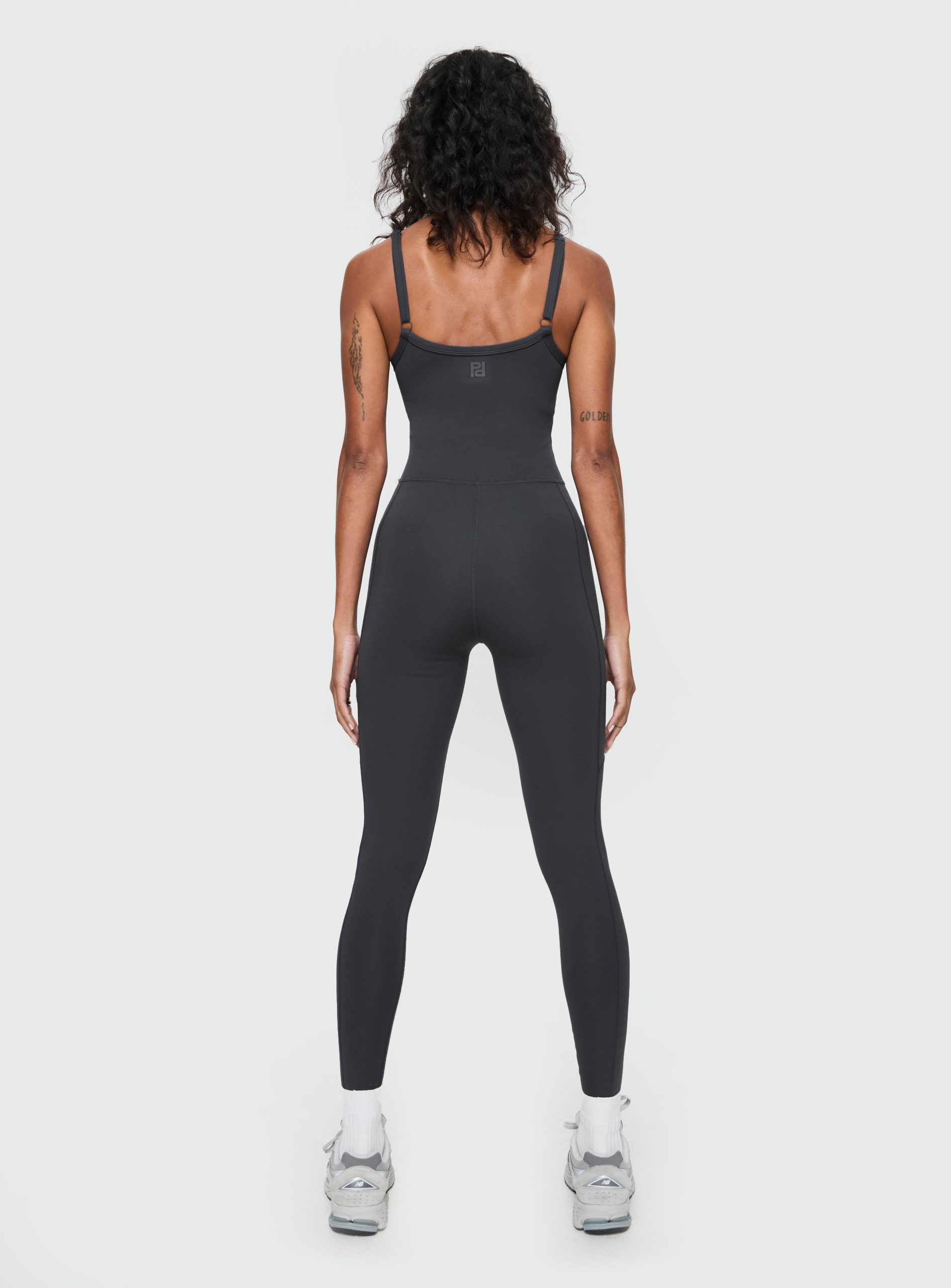 Go Getter Activewear Jumpsuit Grey - Image 6