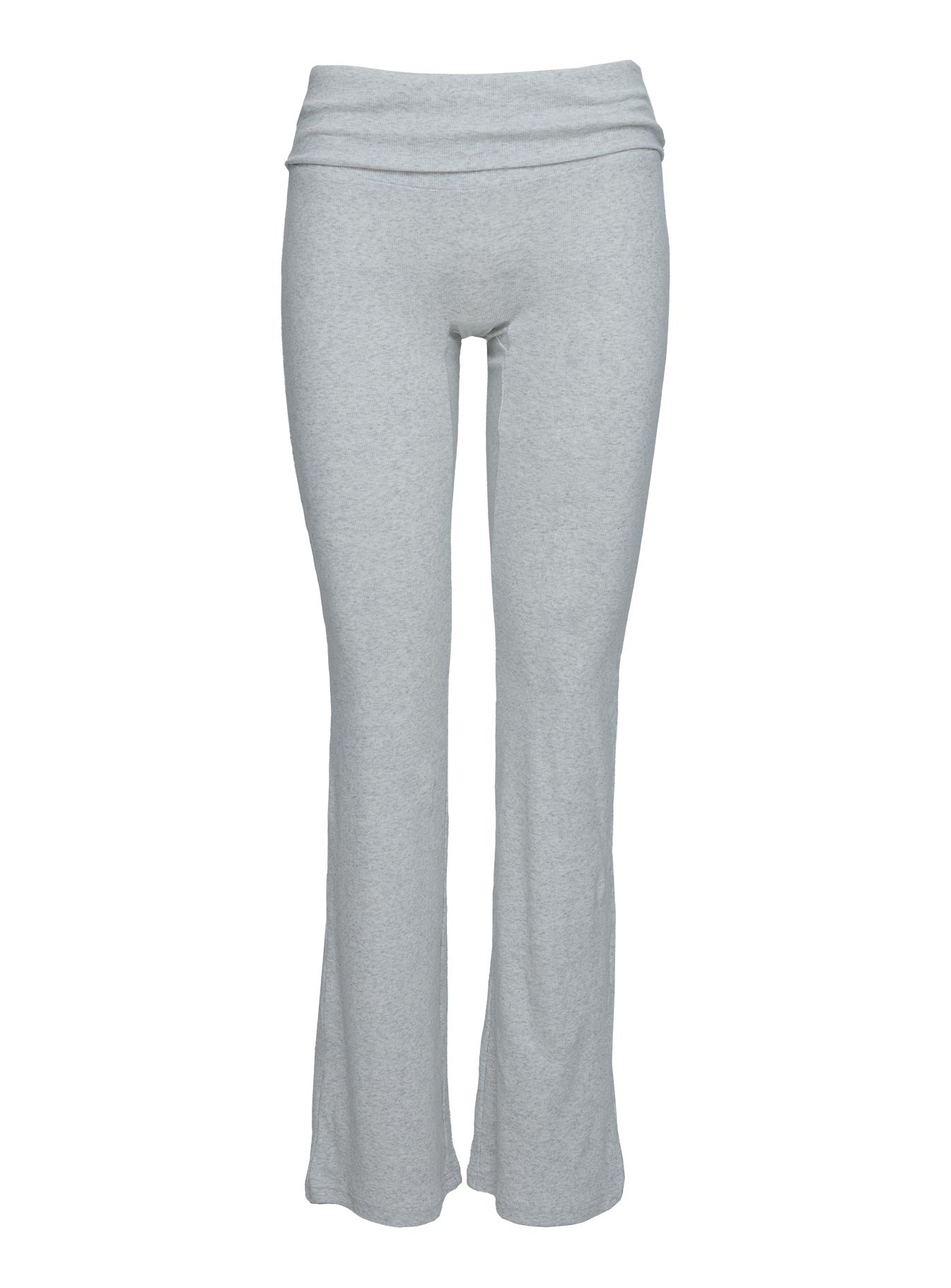 Golden Slumber Foldover Waist Flared Sleep Pant Grey - Image 5