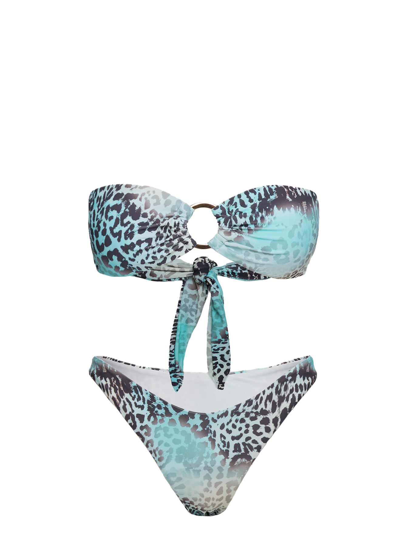 Gonzalez High Cut Bikini Bottoms Leopard - Image 5