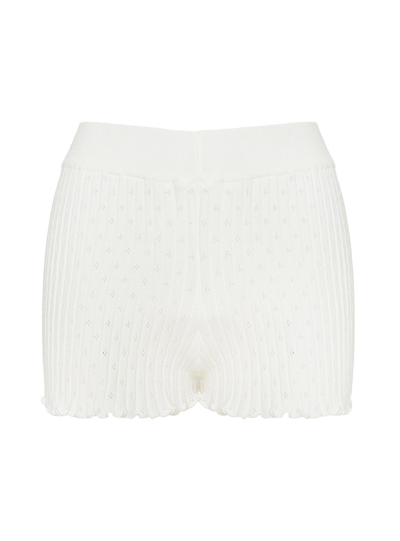 Girl Gone Wild Shorts White - Image 5
