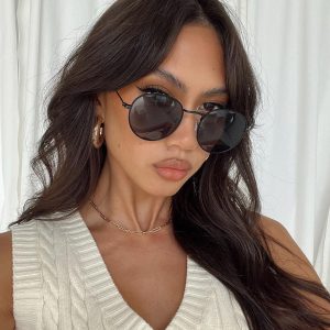 Golden Hour Sunglasses Black