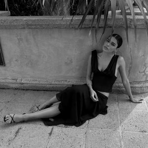 Hacienda Corset Top Black