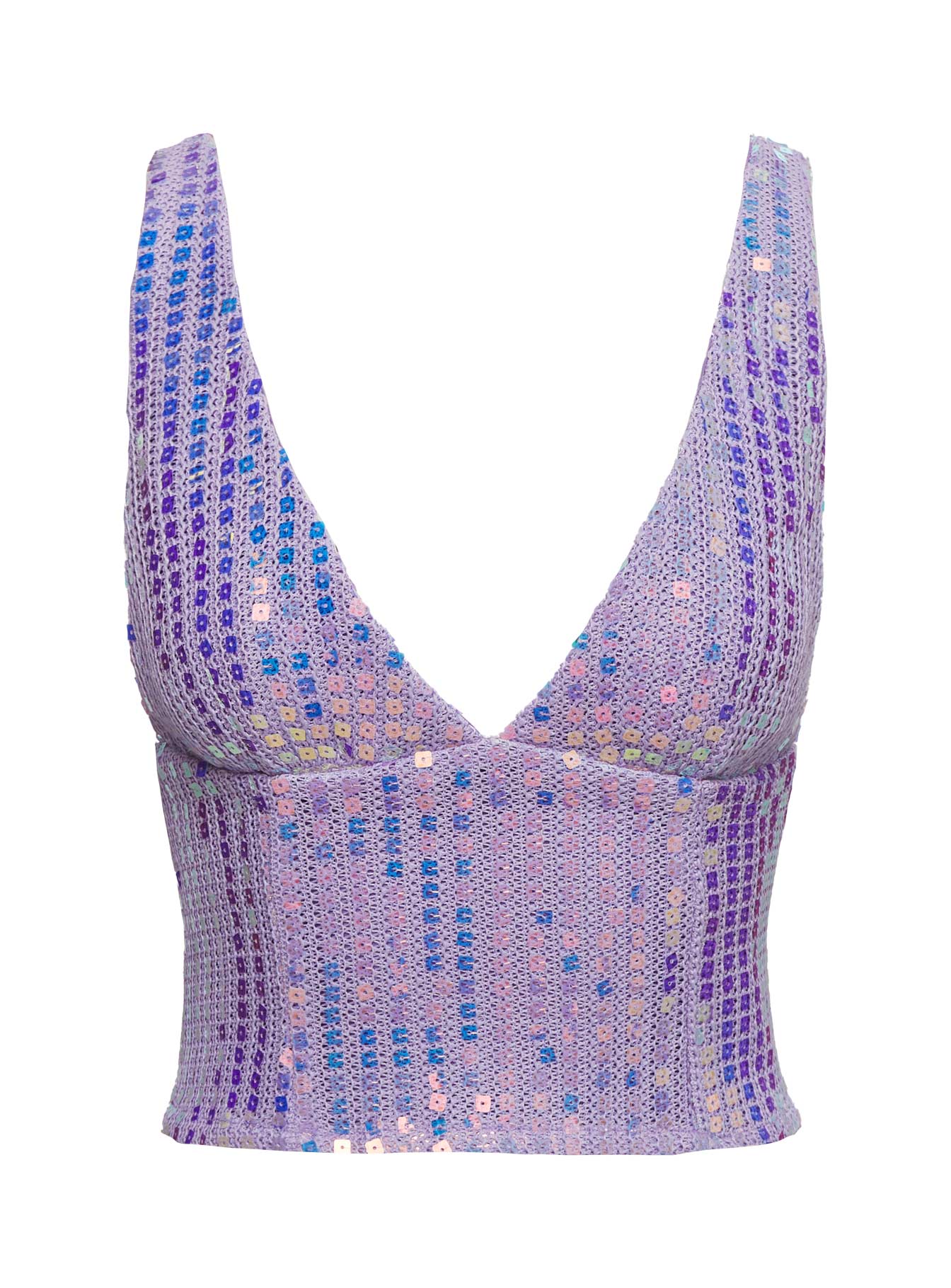 Headliner Shimmer Top Purple - Image 5