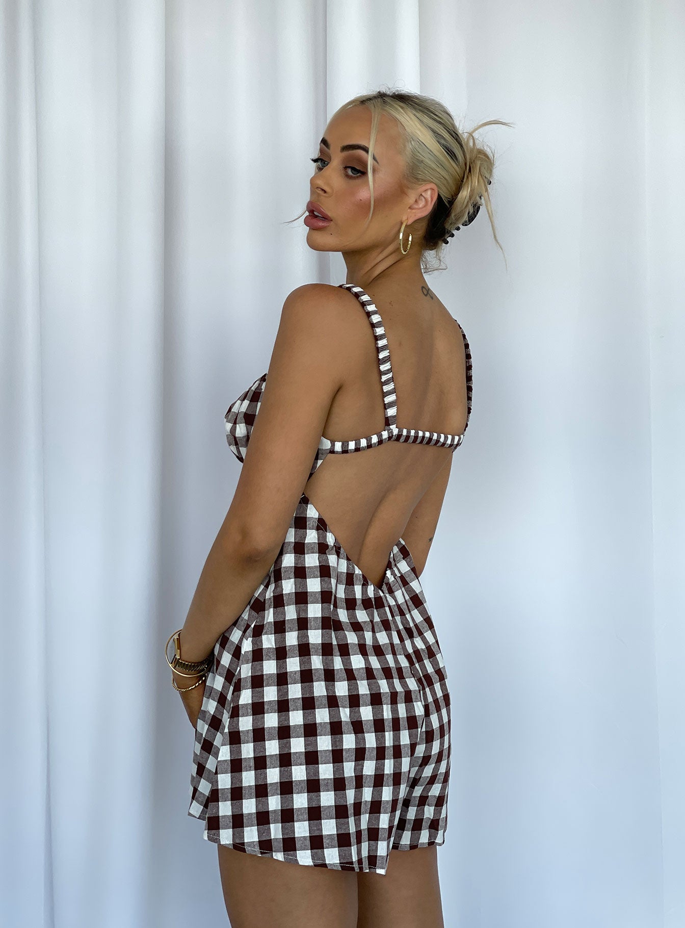 Harlie Romper Brown - Image 7