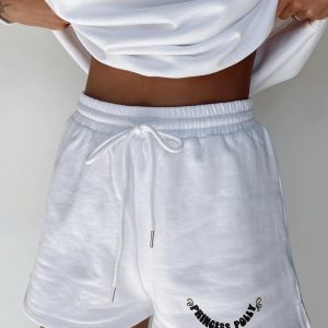 Princess Polly Chloe Shorts White