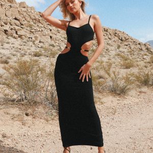 Jagger & Stone Kendal Maxi Dress Black