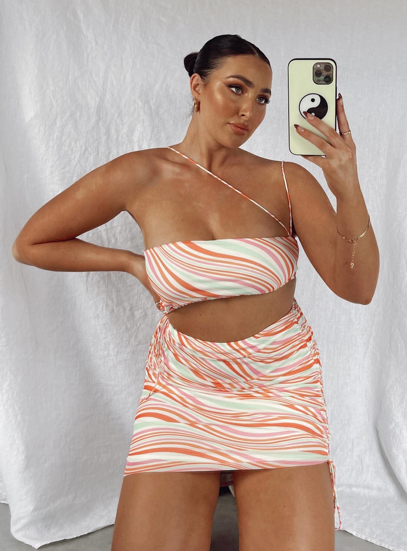 Tender Heart Mini Dress Multi - Image 6