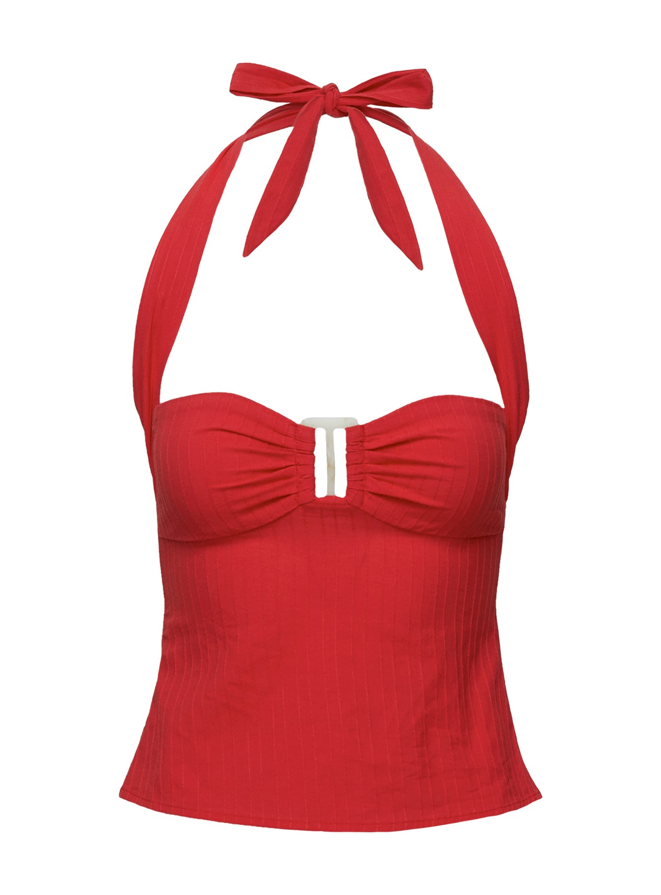 Isabetta Halter Top Red - Image 5
