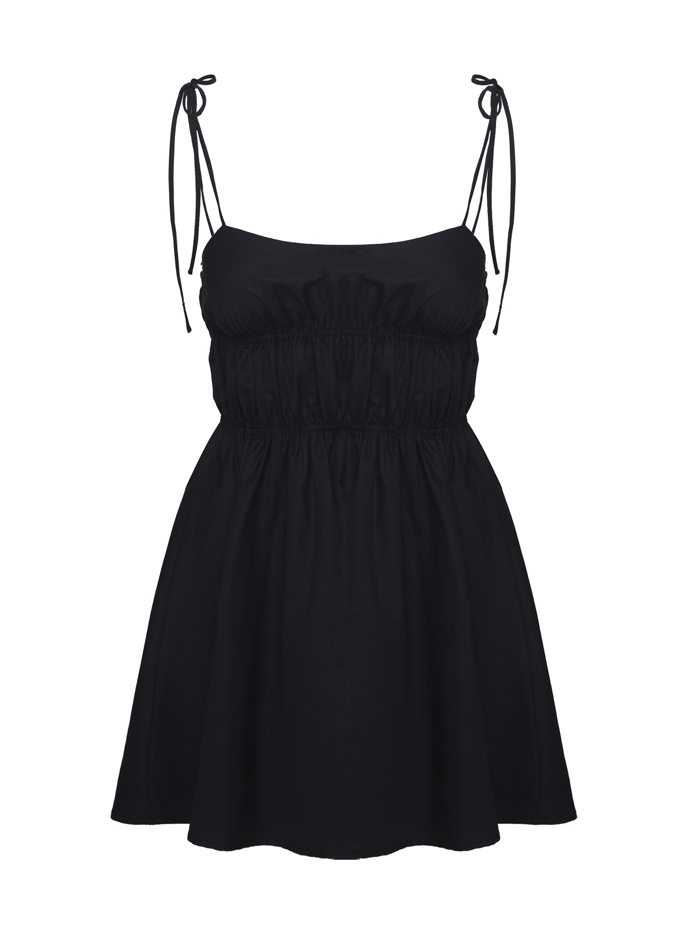 Jacksonne Mini Dress Black - Image 8