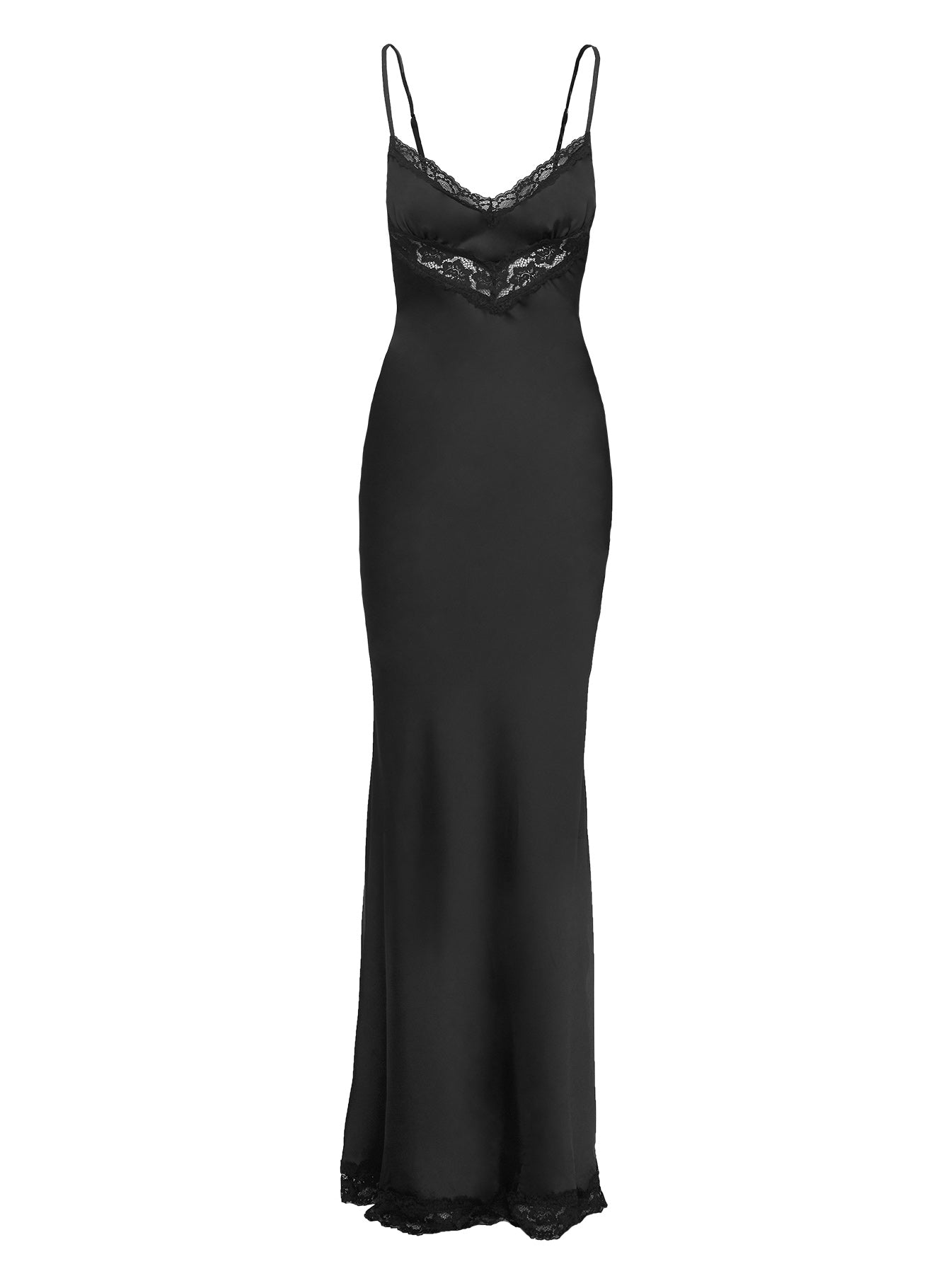 Jorjette Lace Maxi Dress Black - Image 11