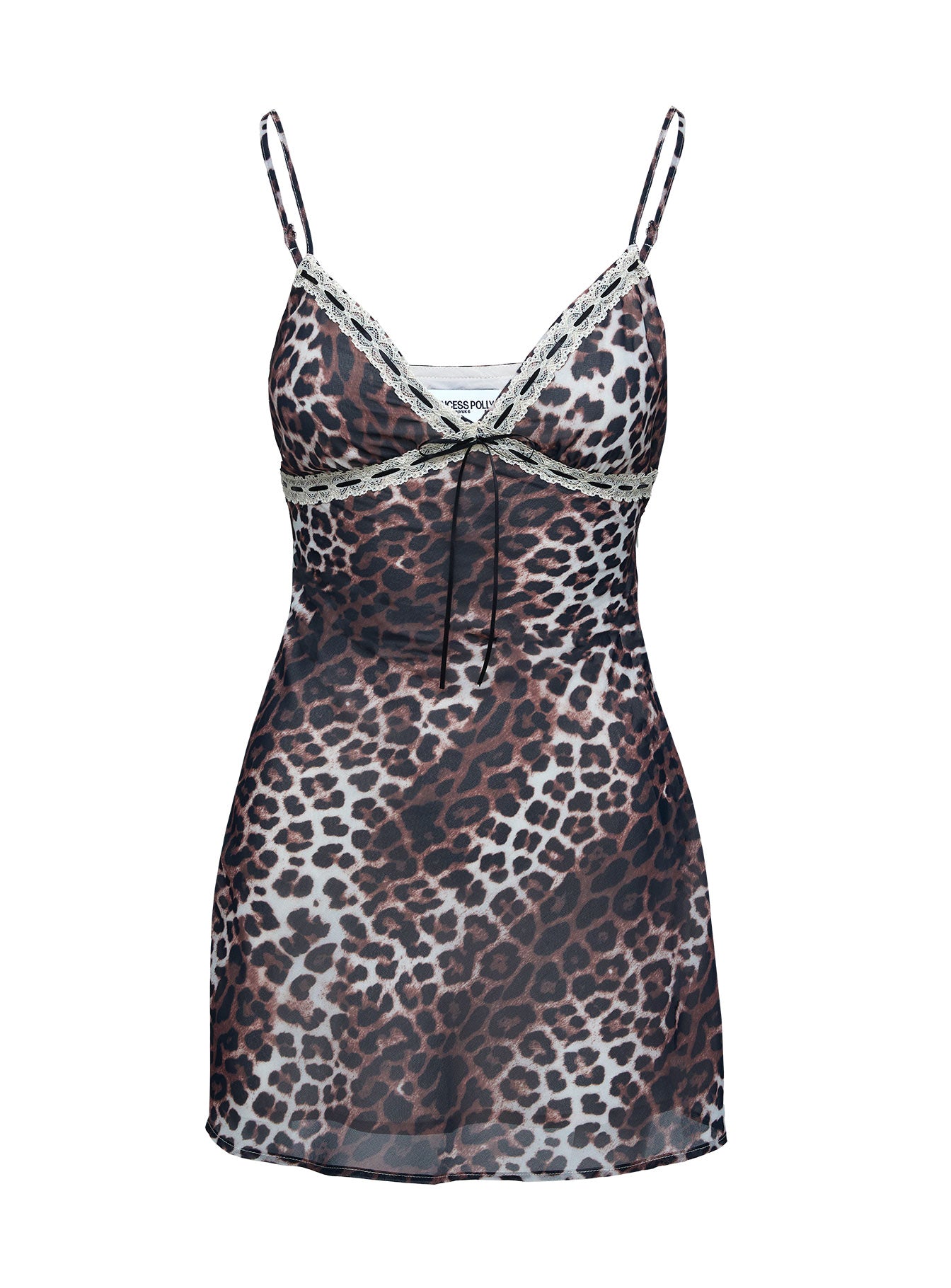 Karena Mini Dress Leopard - Image 5