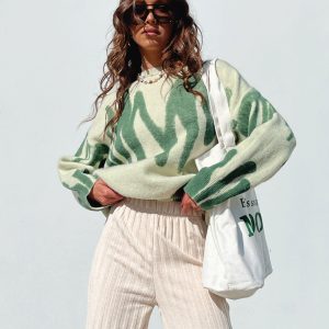 Katie Oversized Sweater Green