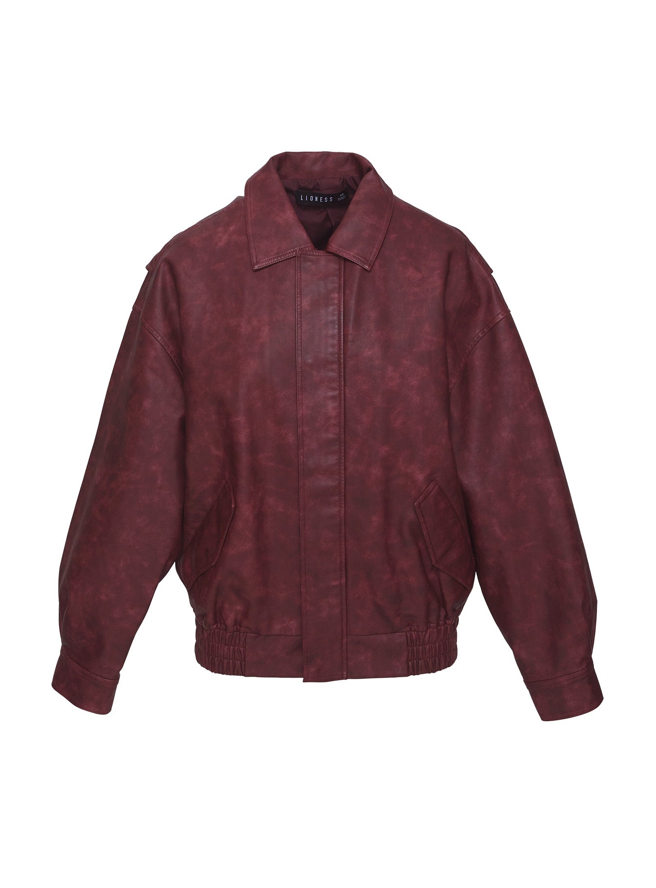 Kenny Bomber Jacket Burgundy - Image 6