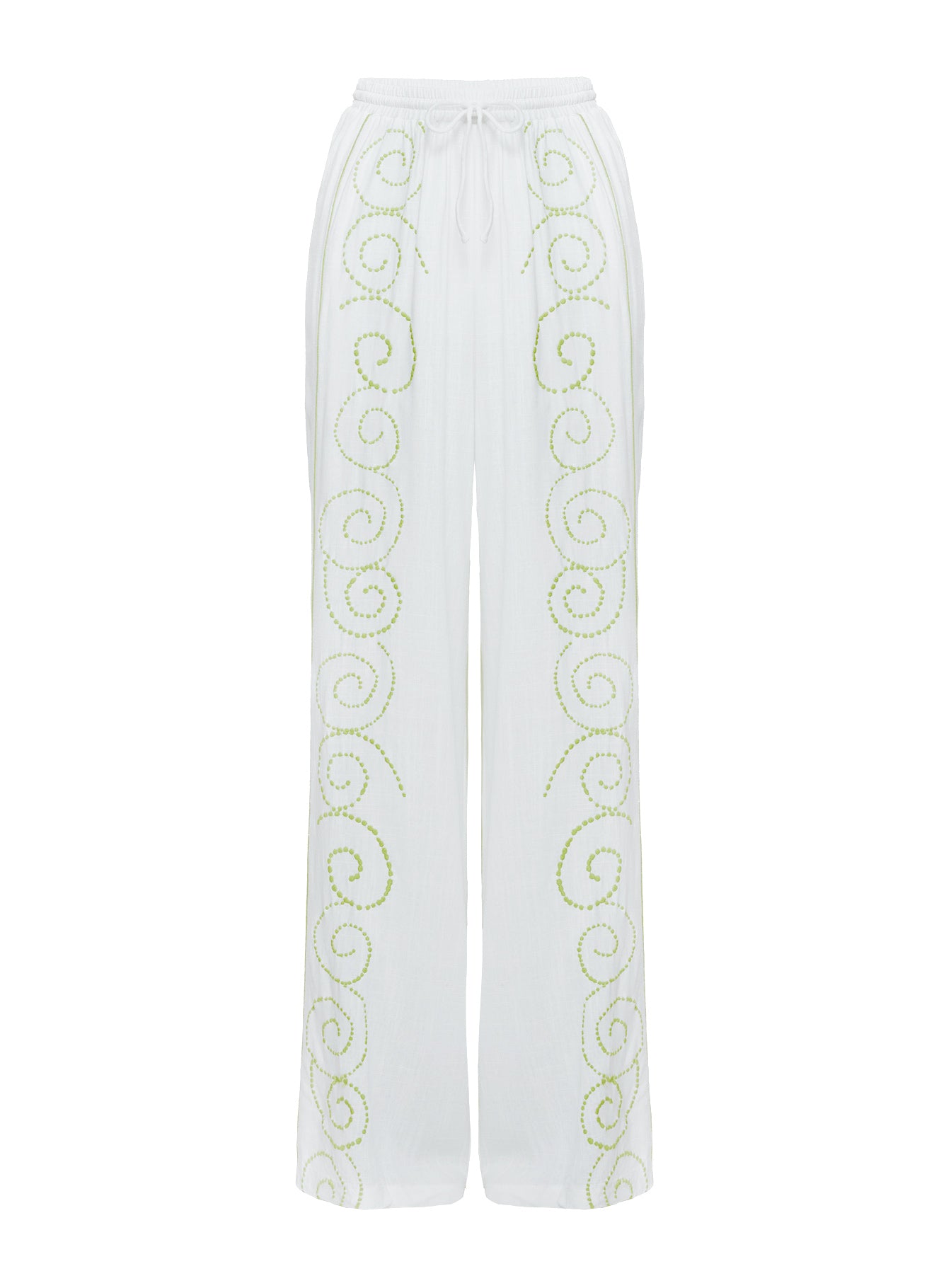 Kindred Pants White / Green - Image 8