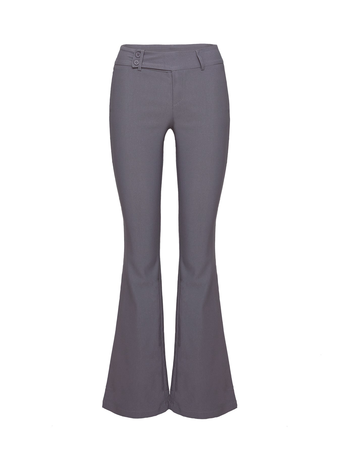 Kinkirk Flared Pants Grey Tall - Image 5