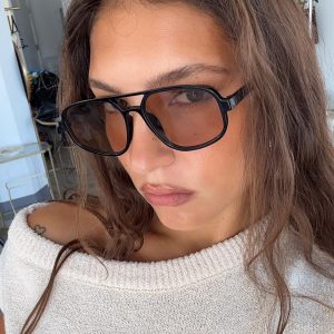 Kalyssia Sunglasses Black / Orange