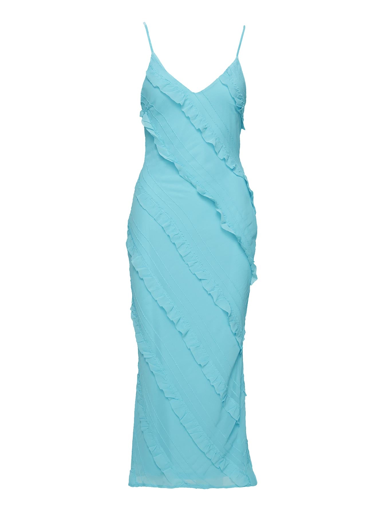 Lars Maxi Dress Turquoise - Image 11