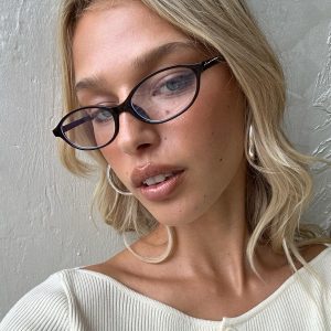 Life Begins Blue Light Glasses Brown