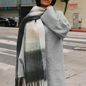 Maid Scarf Black Multi