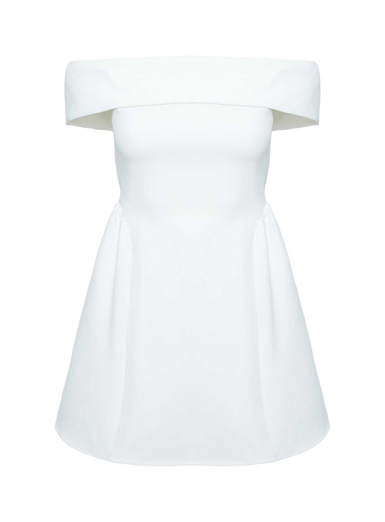 Main Character Strapless Mini Dress White - Image 4