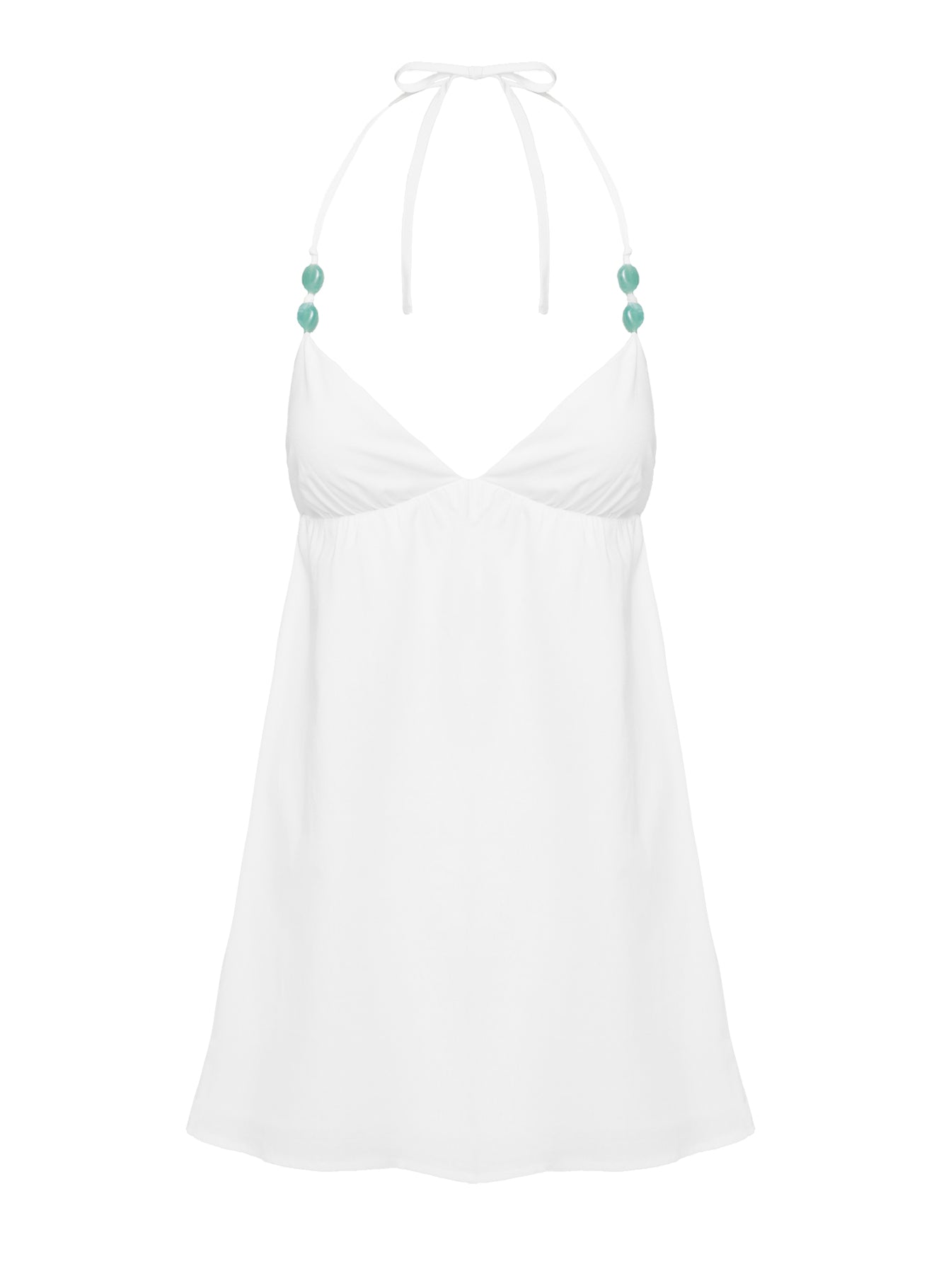 Melanea Mini Dress White - Image 6