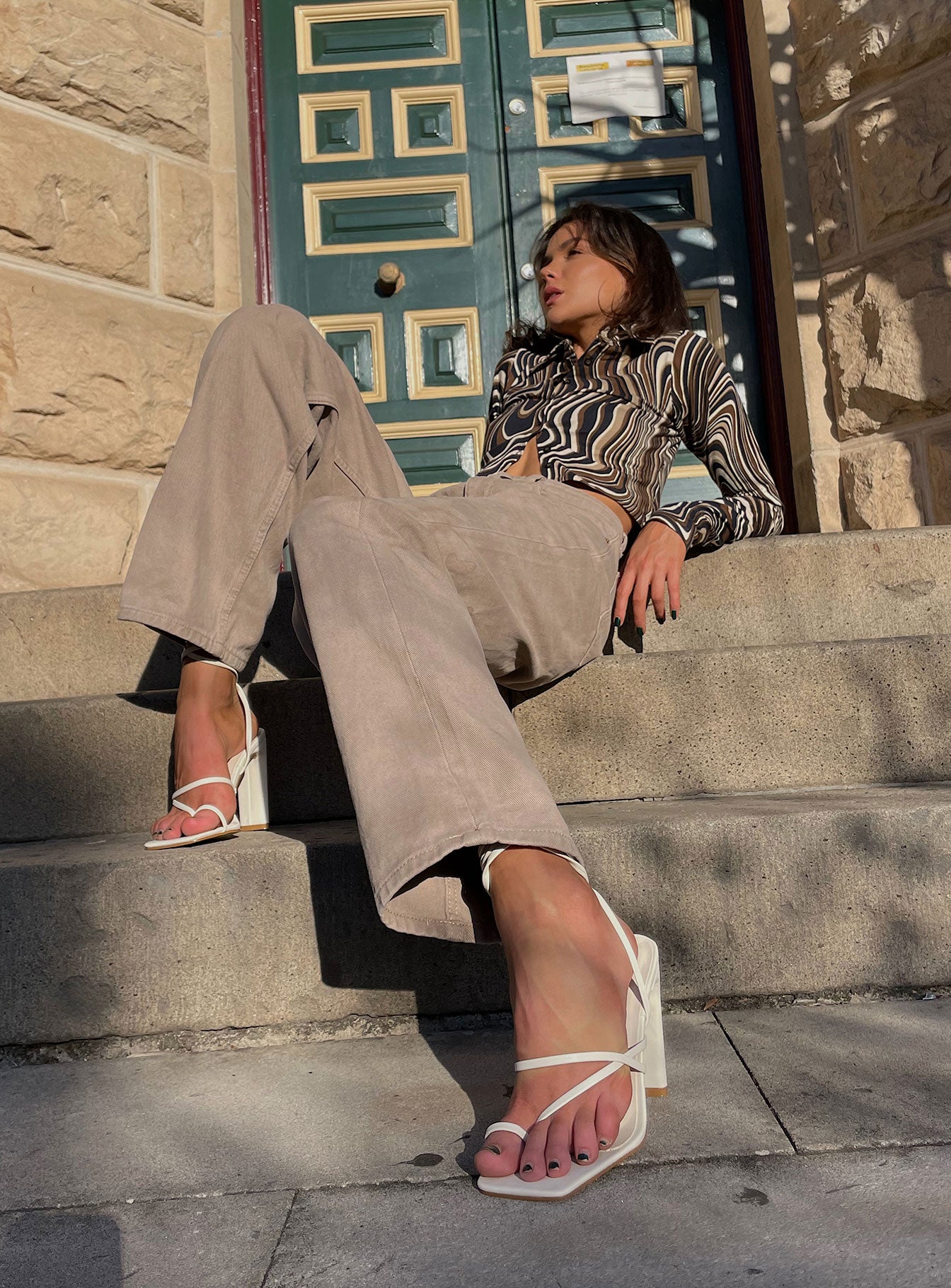 Billini Cheyanne Heels Bone - Image 8