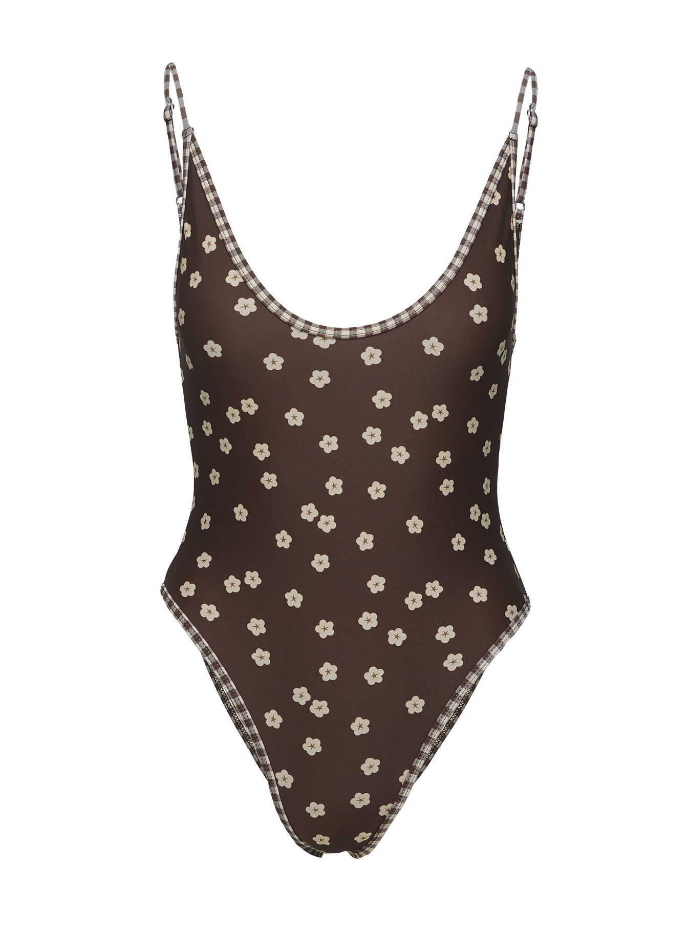 Mullen One Piece Brown Floral - Image 5