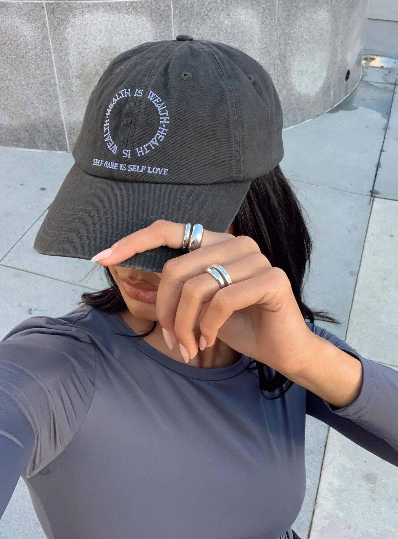 Me Time Cap Grey - Image 4