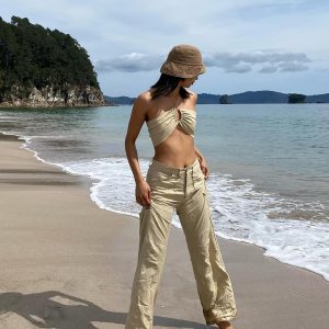 Miami Vice Pants Wheat