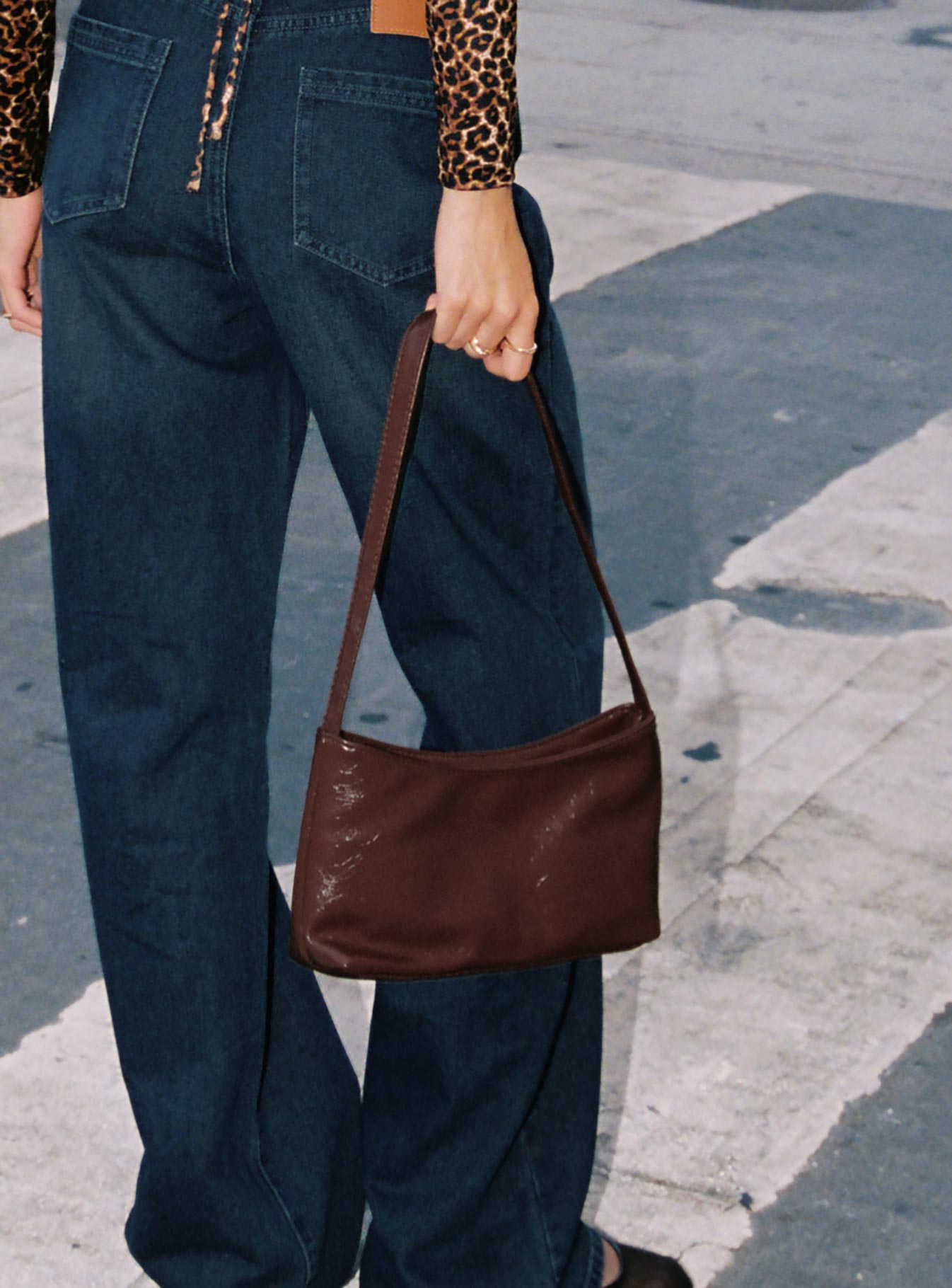 Miemie Shoulder Bag Brown - Image 9