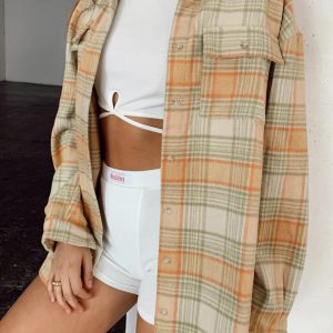 Mila Shirt Orange Multi