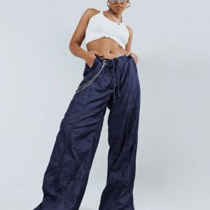 Motel Chute Trousers Navy