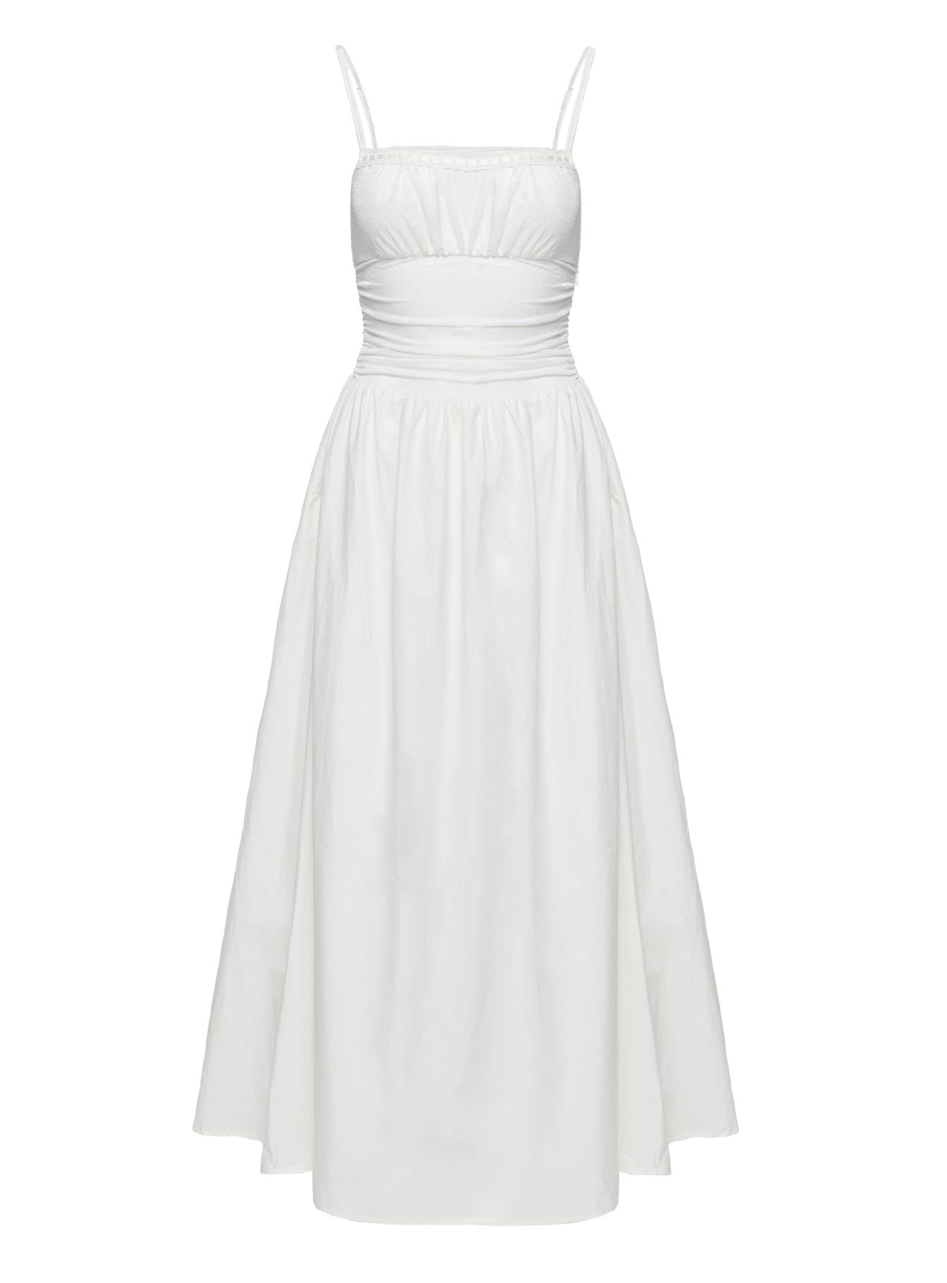 Naria Maxi Dress White - Image 7