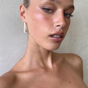 Natilee Teardrop Stud Earrings Multi