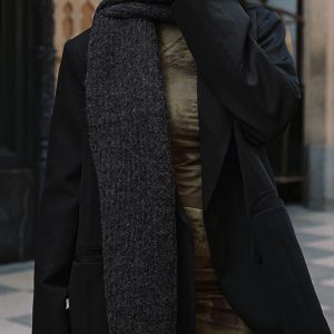 North Pole Scarf Black