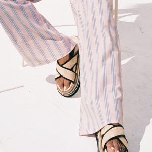 Odi Sandals Tan / Black