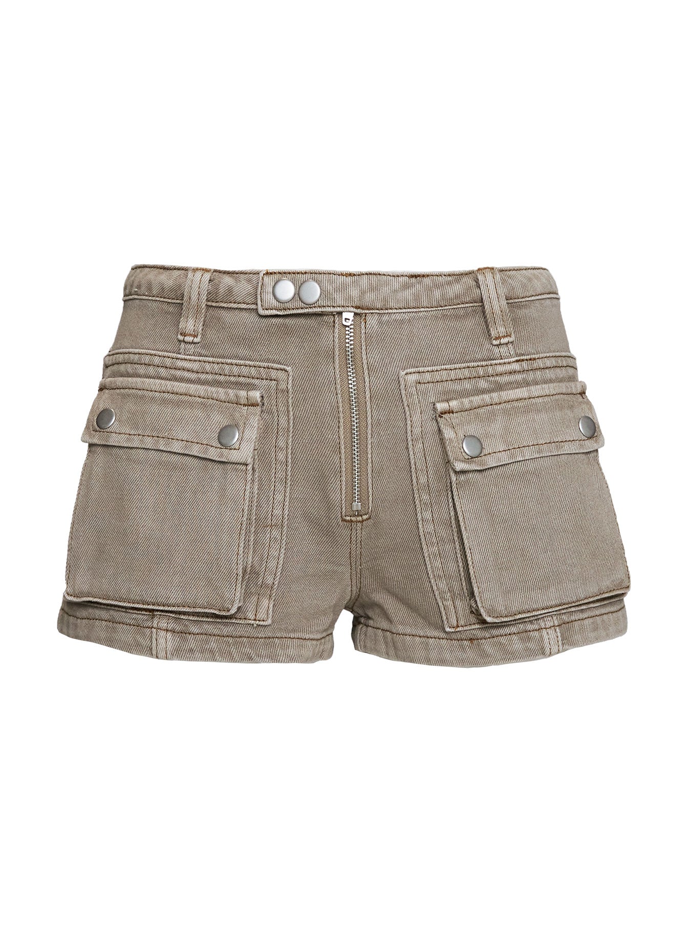 Outerbank Cargo Short Light Brown Wash - Image 5