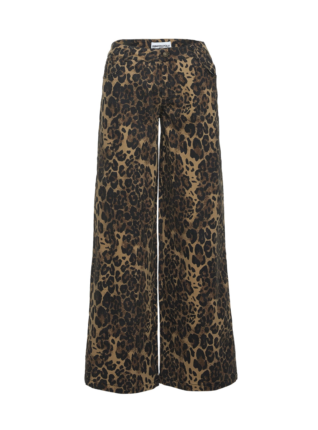 Pantar Low Rise Pants Leopard - Image 11