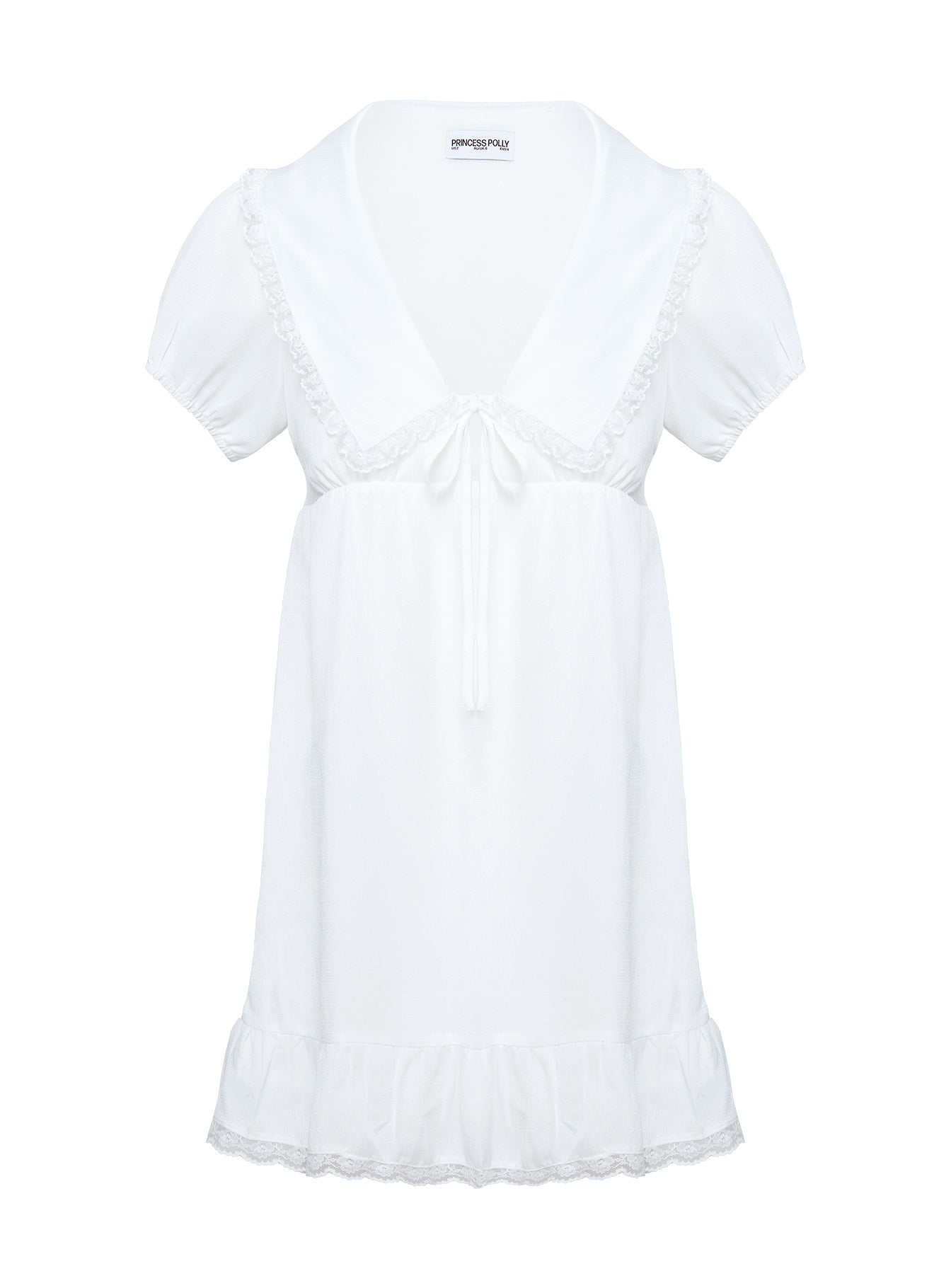 Penelofie Mini Dress White - Image 6