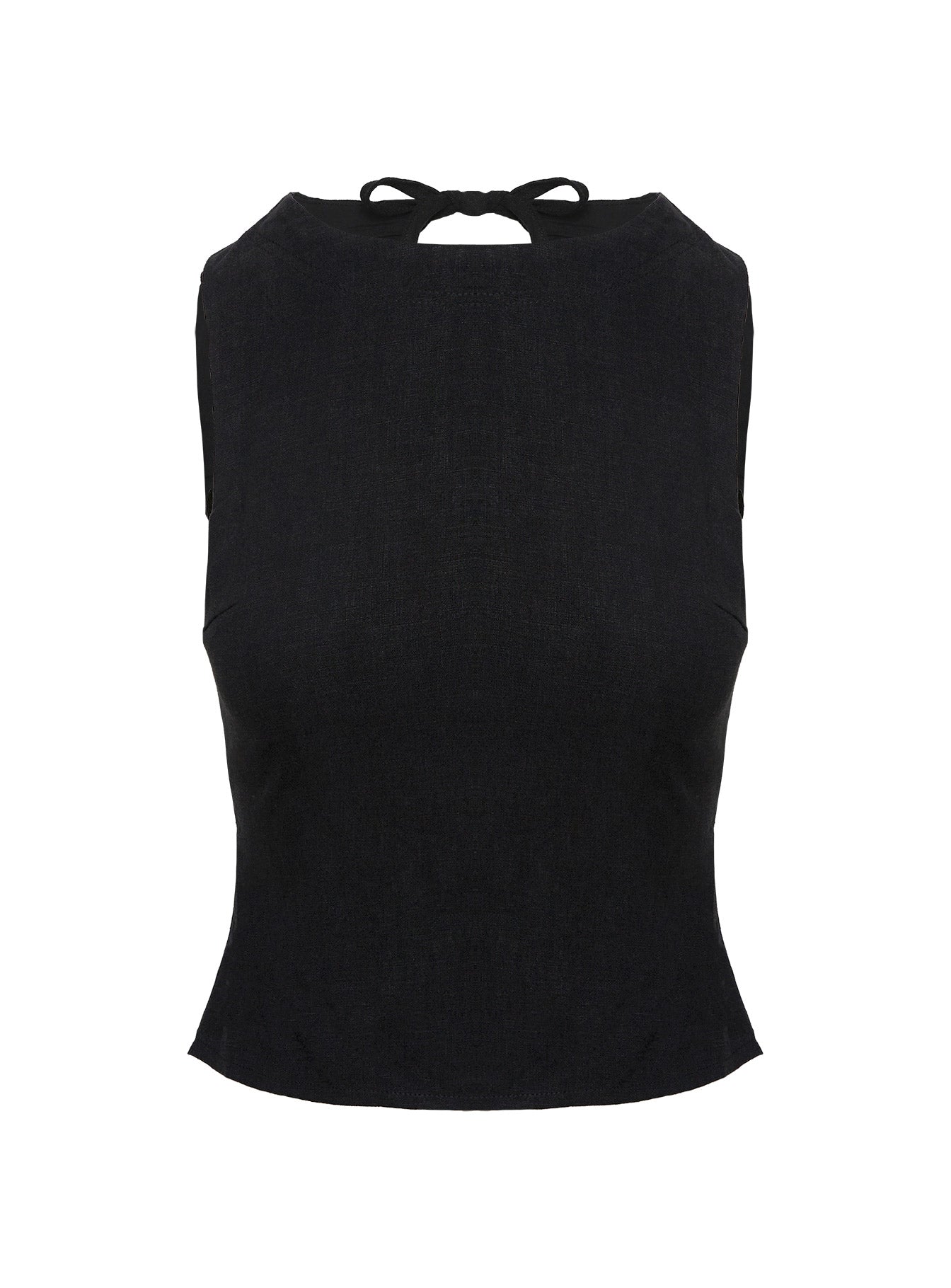 Penelopie Backless Top Black - Image 4