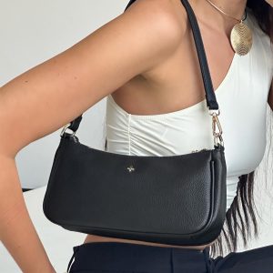 Peta & Jain Piper Bag Black Pebble