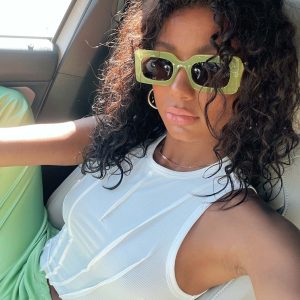 Sunset Daze Sunglasses Green