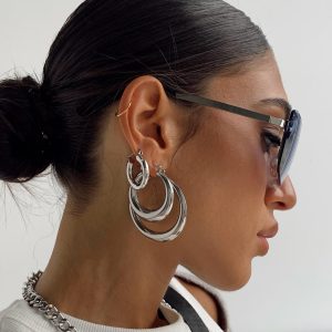 True Paradise Earring Set Silver